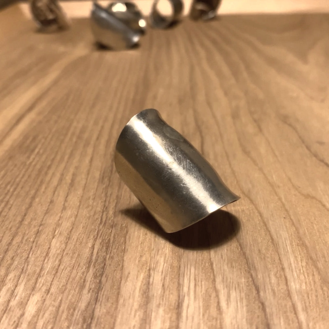 「つぼ」Spoon Ring No.2618 19号