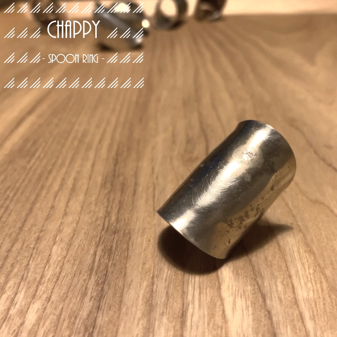 「つぼ」Spoon Ring No.2618 19号