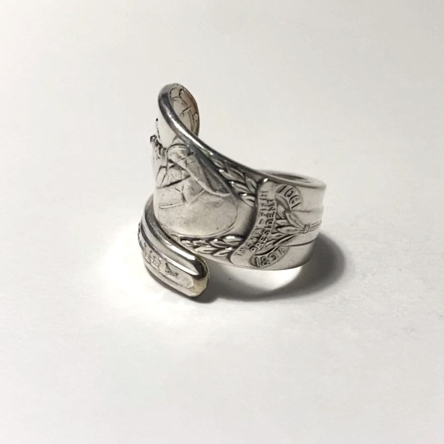 President Spoon Ring No.3196 11号 William McKinley