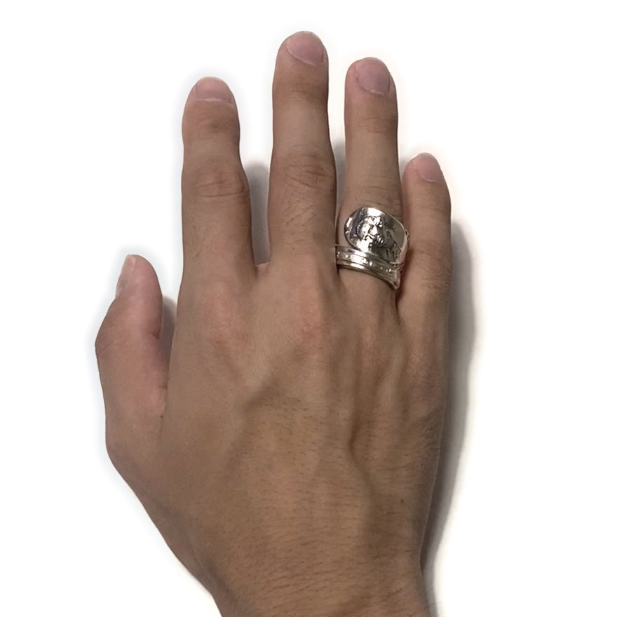 President Spoon Ring No.3221 19号 George Washington