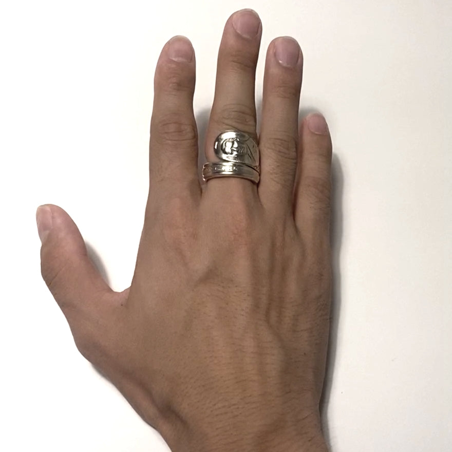 President Spoon Ring No.3228 20号 Warren G. Harding