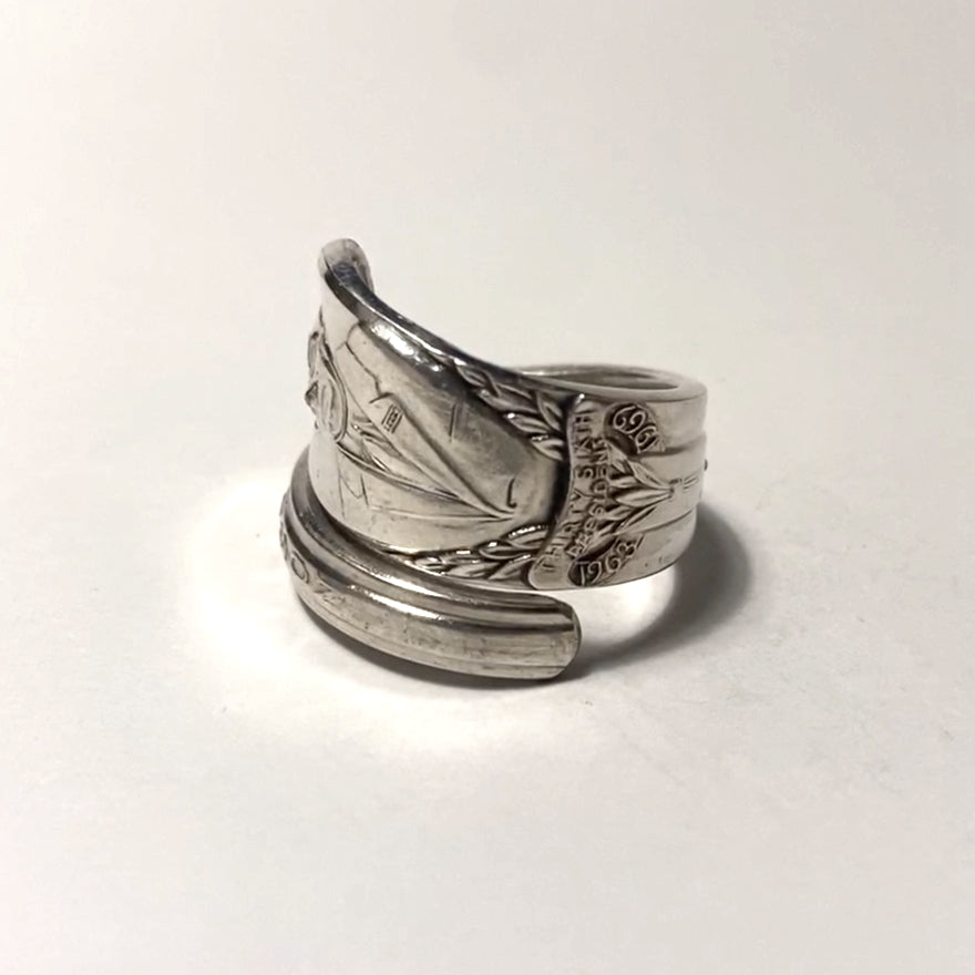 President Spoon Ring No.3229 20号 Lyndon B. Johnson