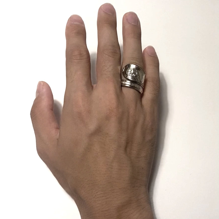President Spoon Ring No.3230 19号 John Quincy Adams
