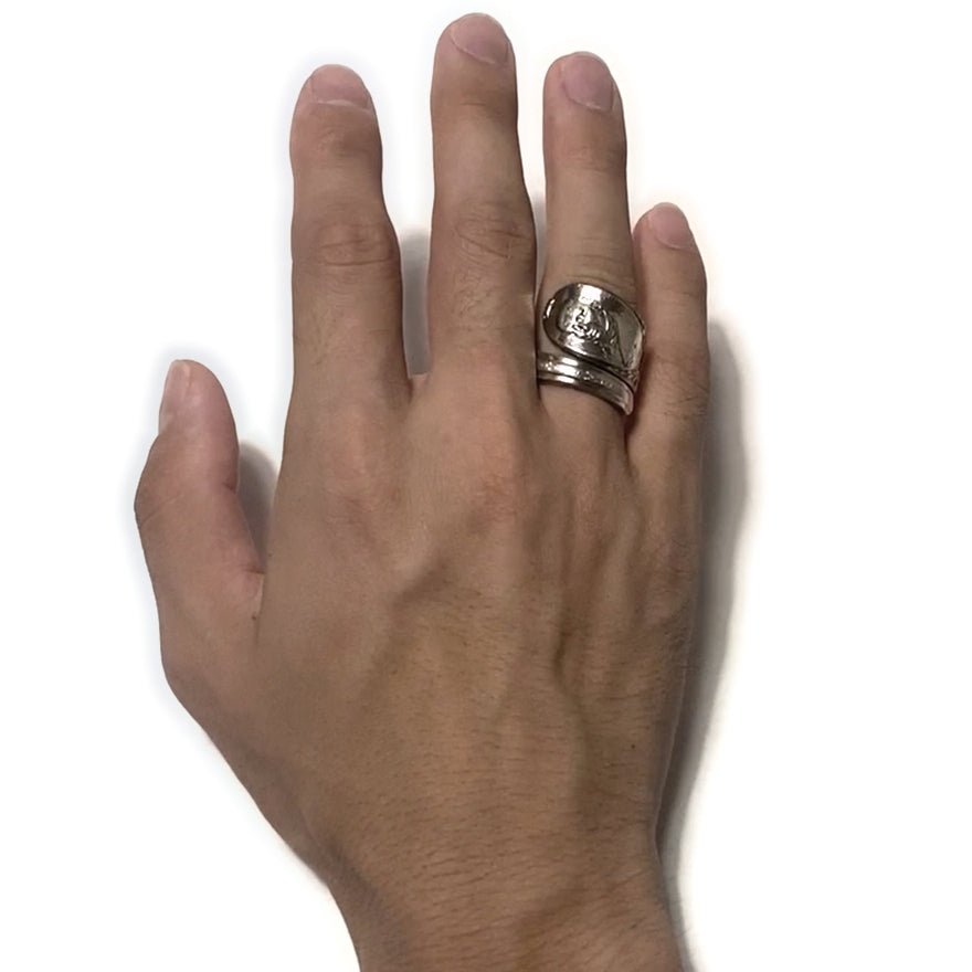 President Spoon Ring No.3230 19号 John Quincy Adams