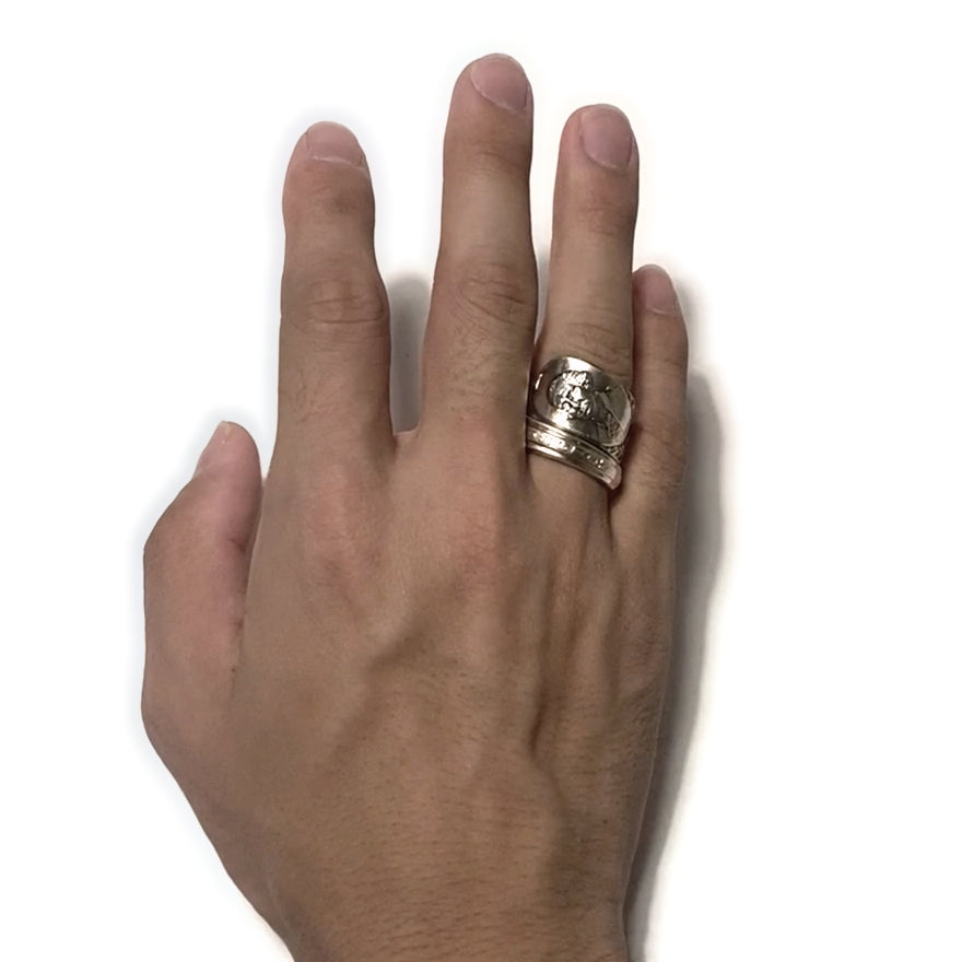 President Spoon Ring No.3233 19号 George Washington