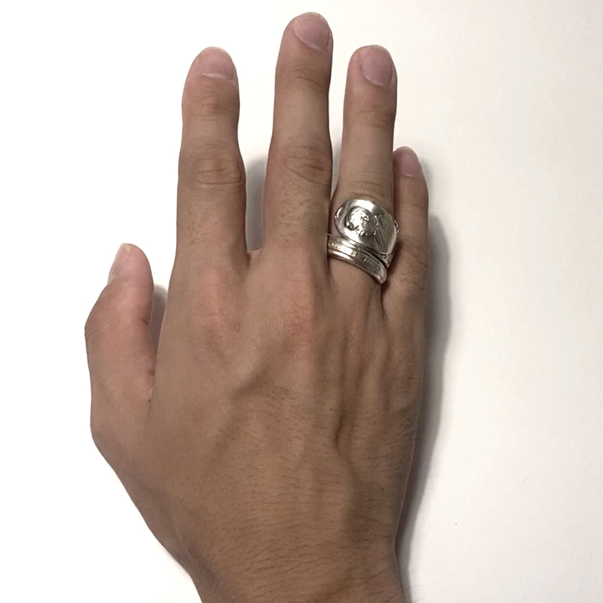 President Spoon Ring No.3234 20号 Theodore Roosevelt
