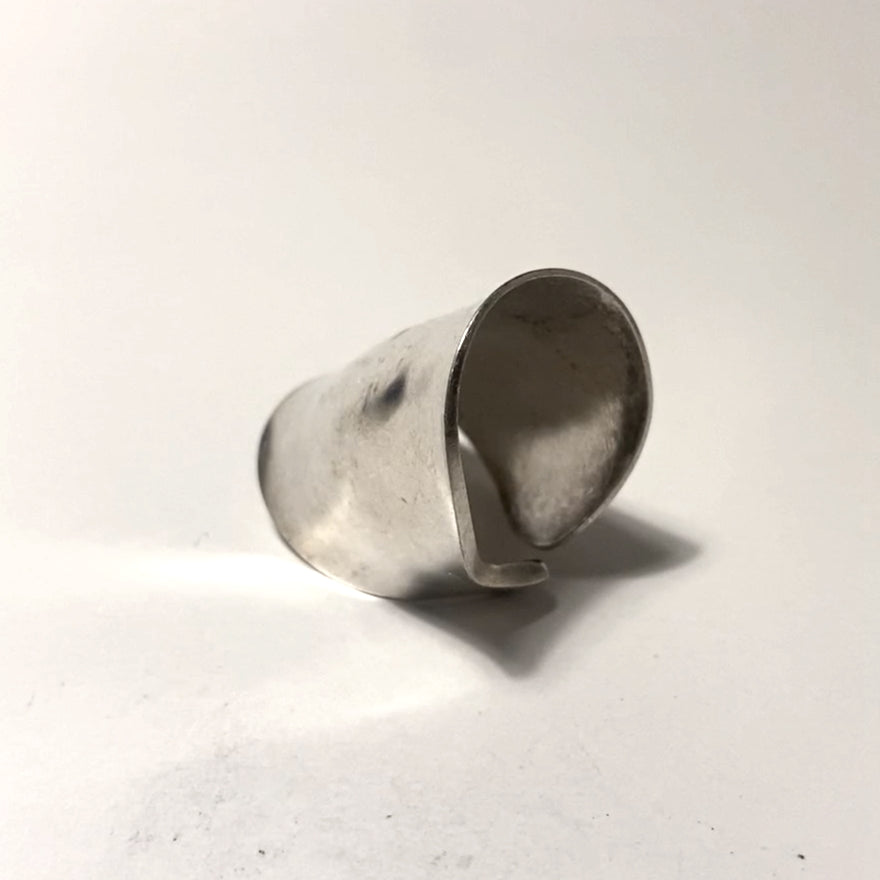 「つぼ」 Spoon Ring No.3263 18号