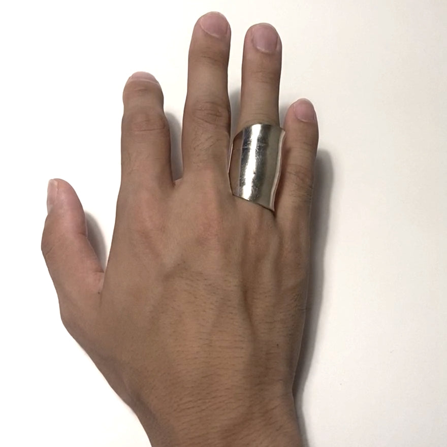 「つぼ」 Spoon Ring No.3263 18号