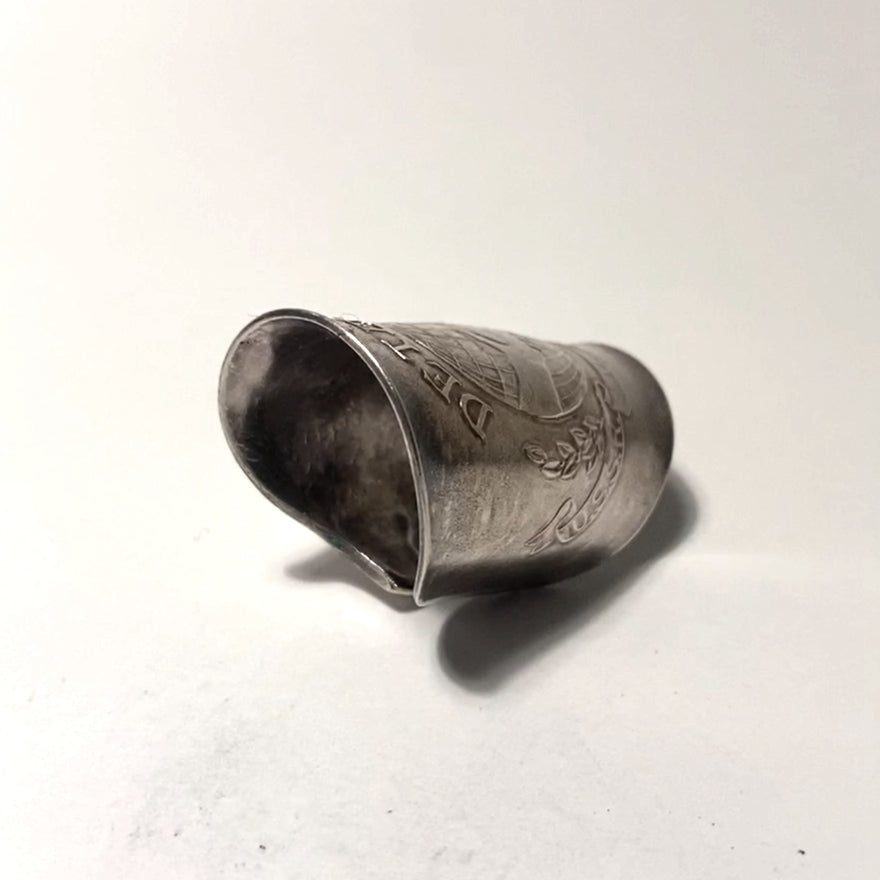 「つぼ」 Spoon Ring No.3265 17号