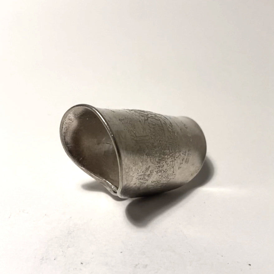 「つぼ」 Spoon Ring No.3266 16号