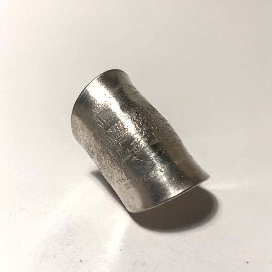 「つぼ」 Spoon Ring No.3266 16号