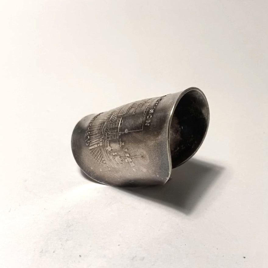 「つぼ」 Spoon Ring No.3269 17号