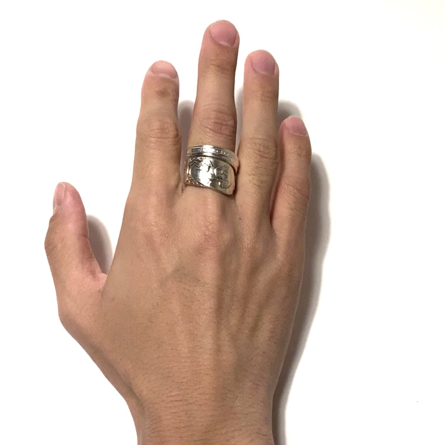 President Spoon Ring No.3449 19号 George Washington