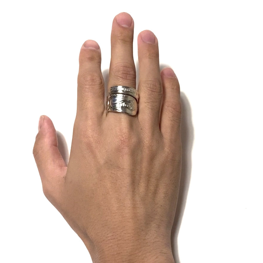 President Spoon Ring No.3459 19号 William Harrison
