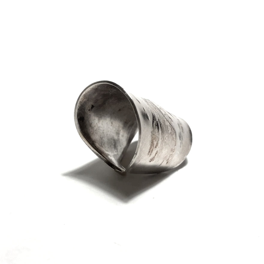 「つぼ」 Spoon Ring No.3484 18号