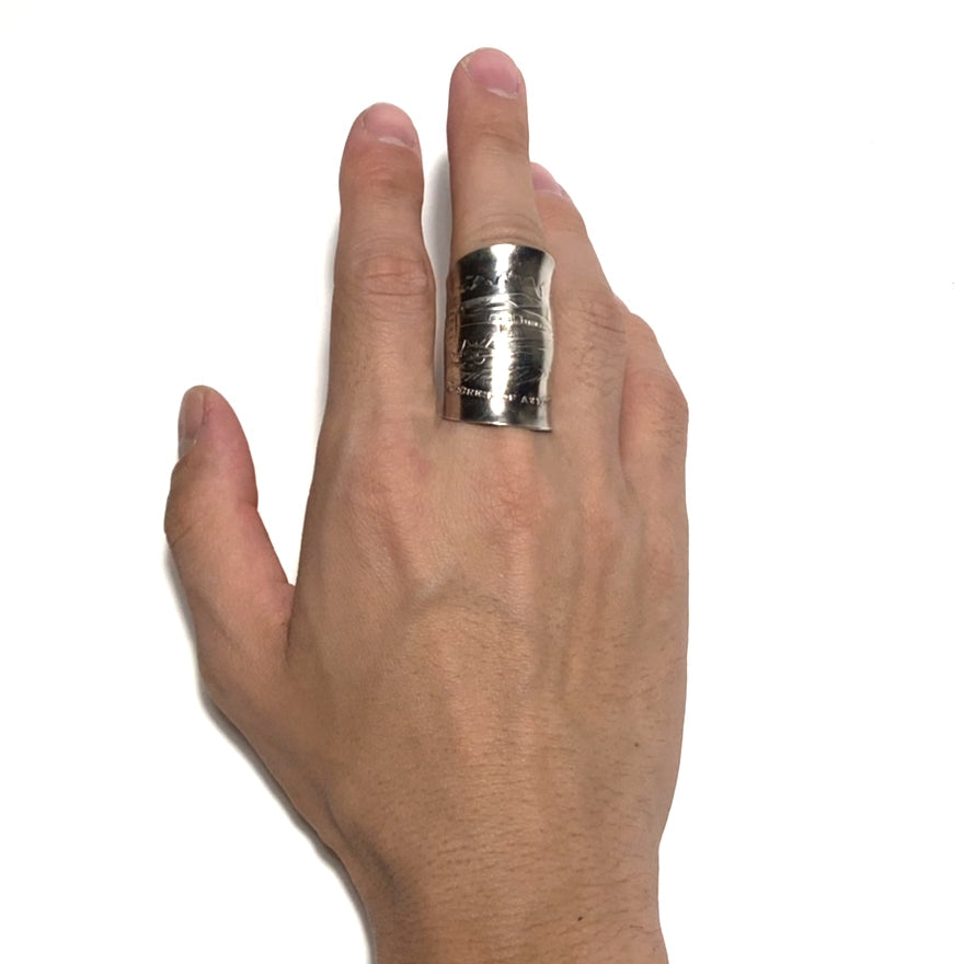 「つぼ」 Spoon Ring No.3486 21号