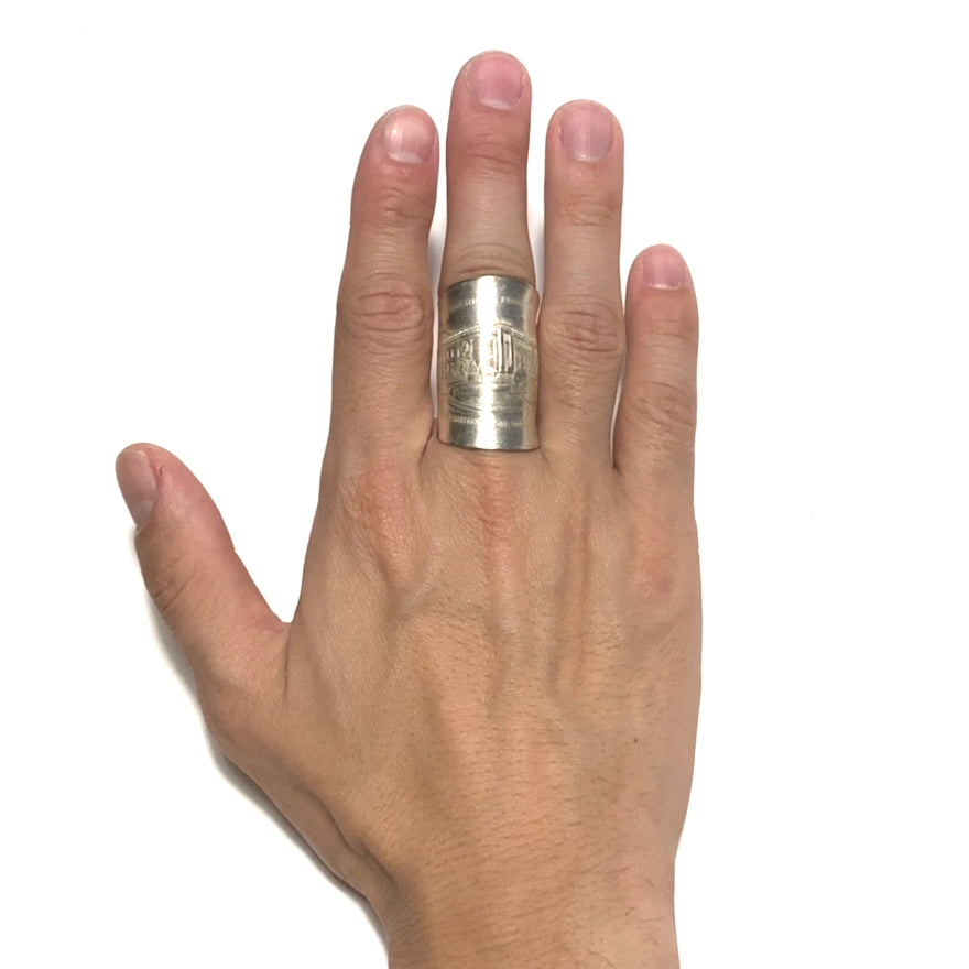 「つぼ」 Spoon Ring No.3532 18号
