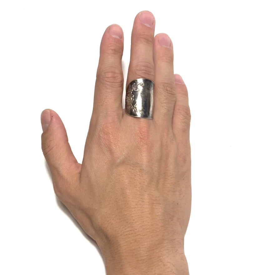 「つぼ」 Spoon Ring No.3533 20号