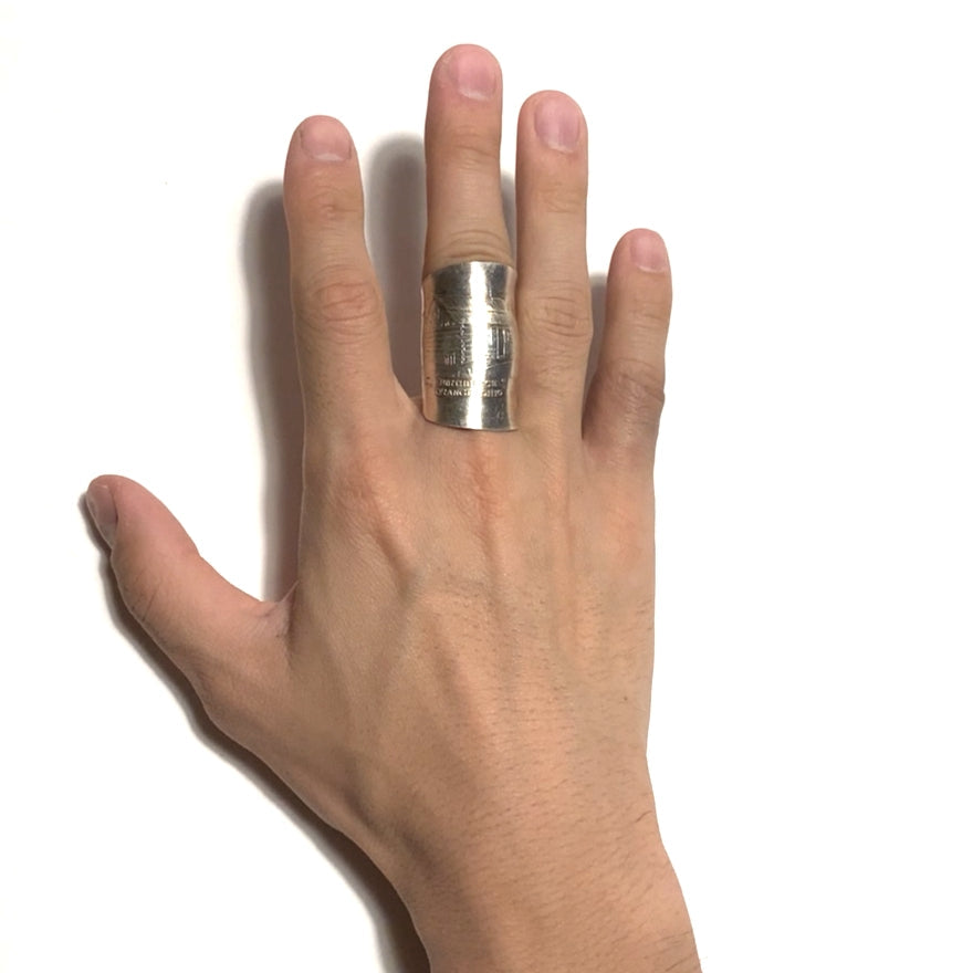 「つぼ」 Spoon Ring No.3790 19号
