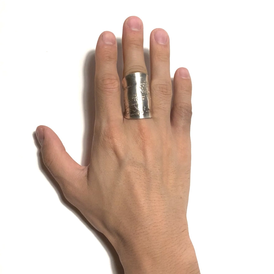 「つぼ」 Spoon Ring No.3792 19号