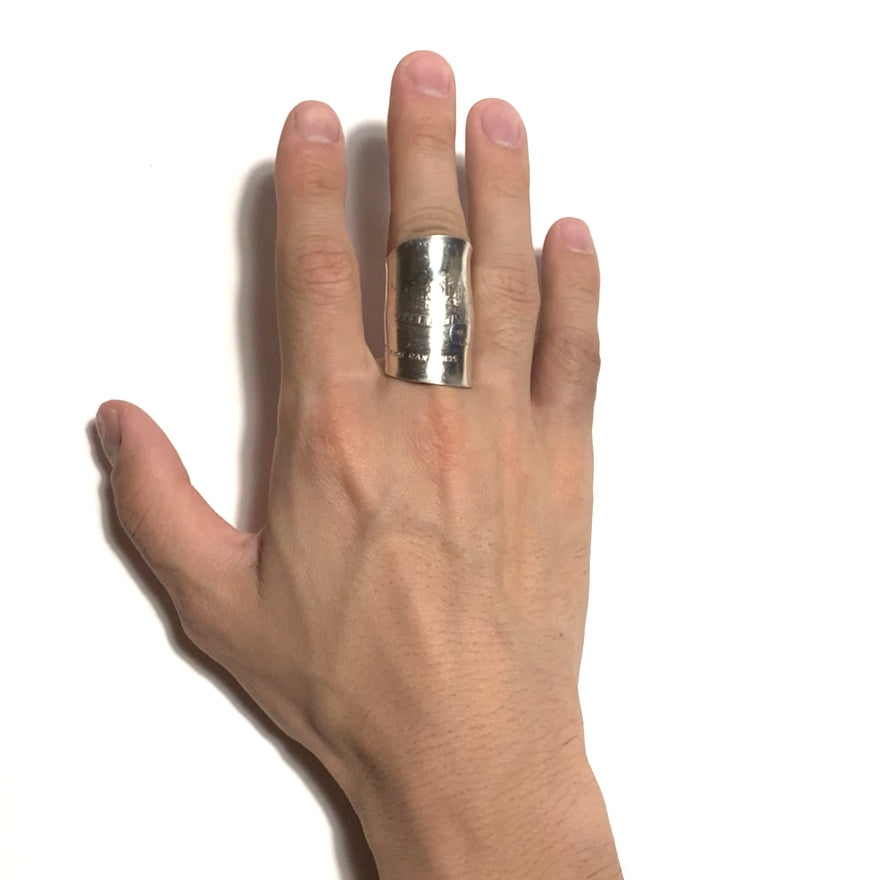 「つぼ」 Spoon Ring No.3794 19号