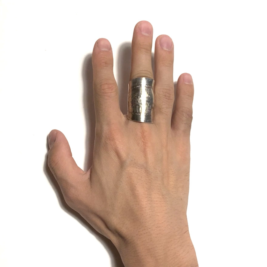 「つぼ」 Spoon Ring No.3797 21号