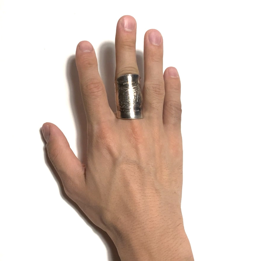 「つぼ」 Spoon Ring No.3798 21号