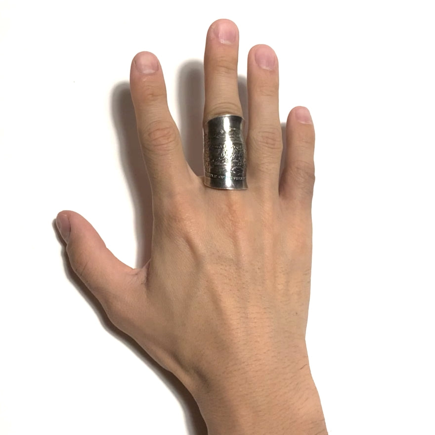 「つぼ」 Spoon Ring No.3805 20号