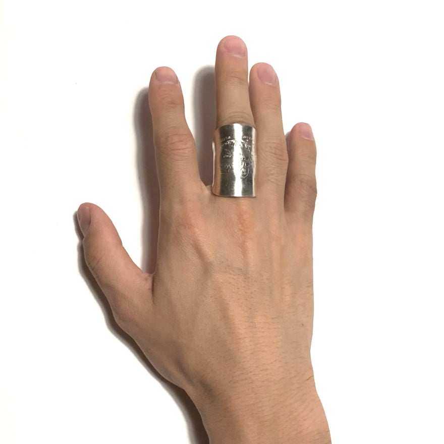 「つぼ」 Spoon Ring No.3807 20号