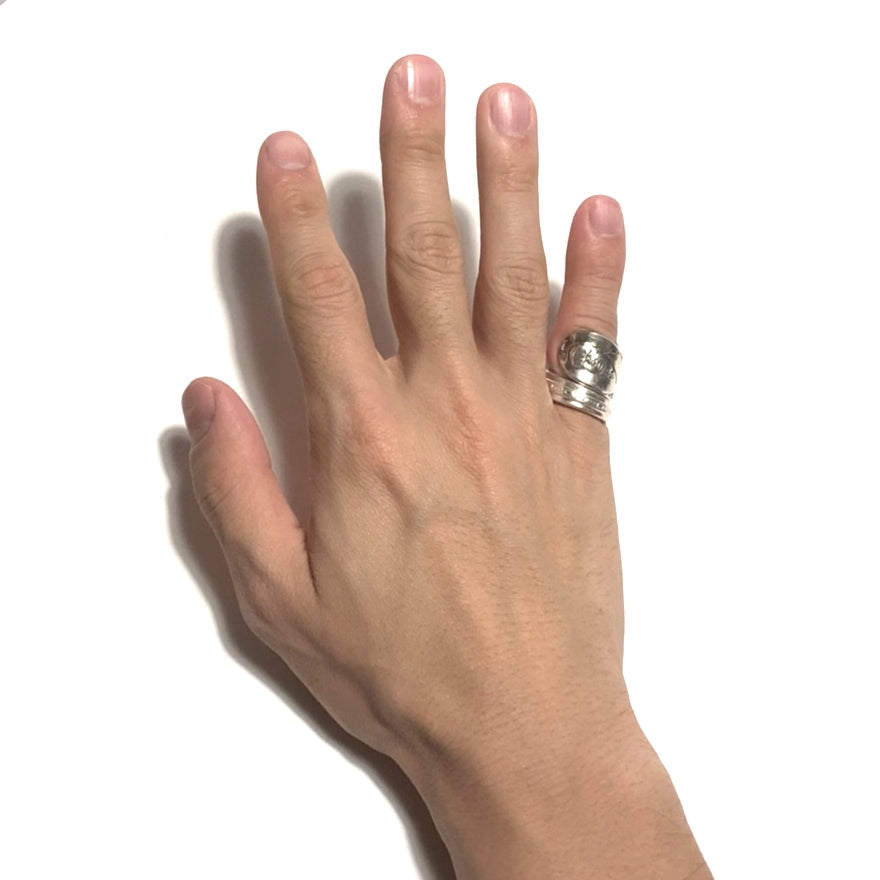 President Spoon Ring No. 3814 10号 Calvin Coolidge