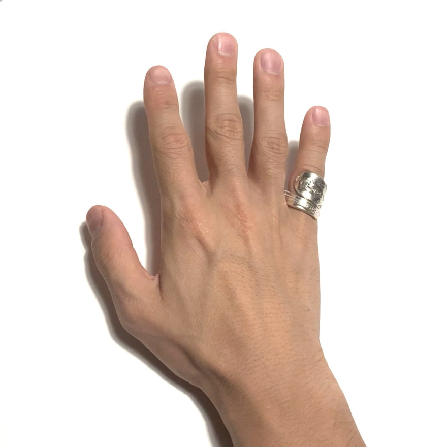 President Spoon Ring No. 3866 14号 Calvin Coolidge