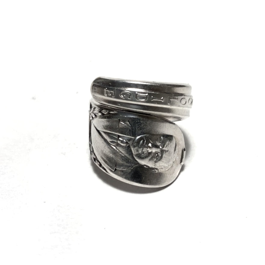 President Spoon Ring No. 3866 14号 Calvin Coolidge