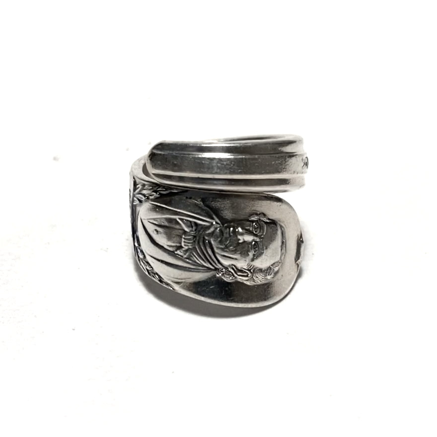 President Spoon Ring No. 3877 16号 John Tyler