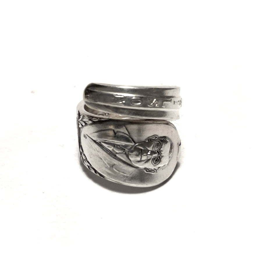 President Spoon Ring No. 3884 14号 Woodrow Wilson