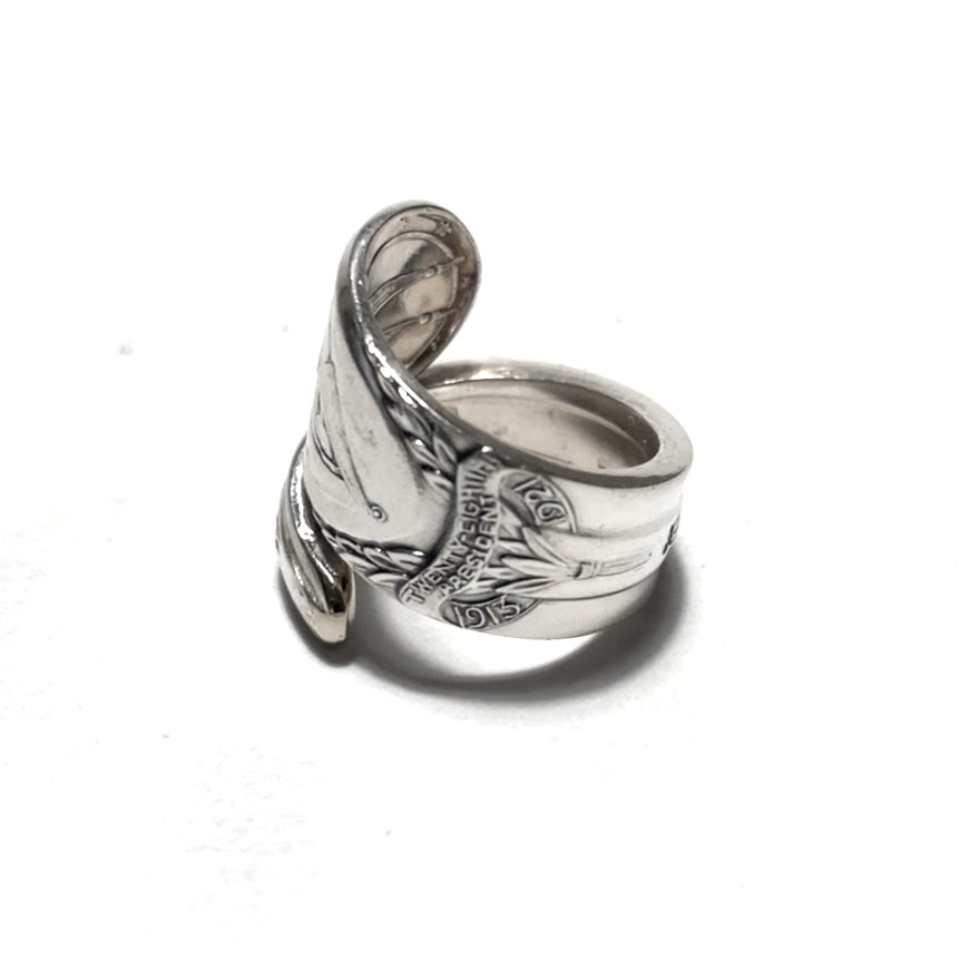 President Spoon Ring No. 3884 14号 Woodrow Wilson