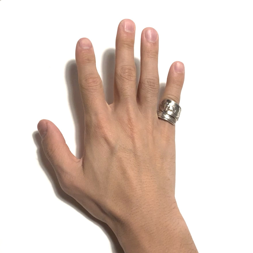 President Spoon Ring No. 3889 14号 John Tyler