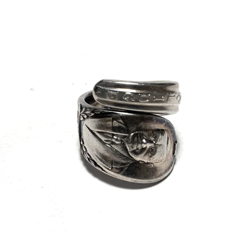 President Spoon Ring No. 3890 15号 Calvin Coolidge