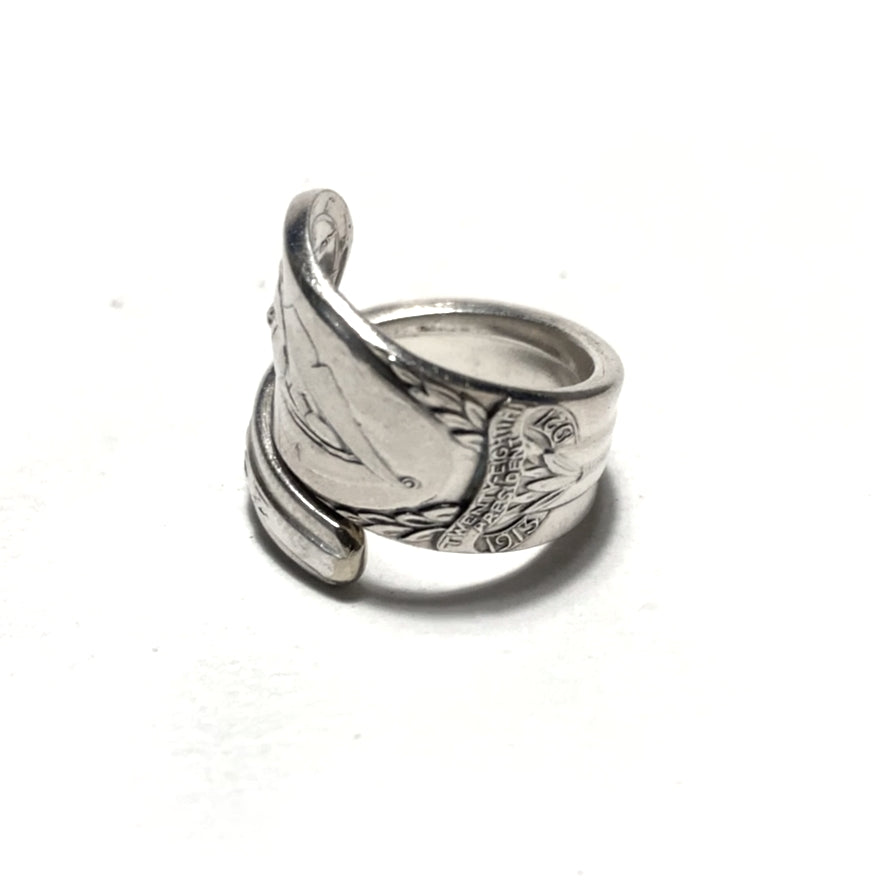 President Spoon Ring No. 3899 15号 Woodrow Wilson