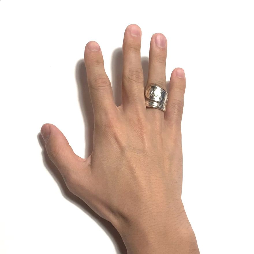 President Spoon Ring No. 3904 18号 John Quincy Adams