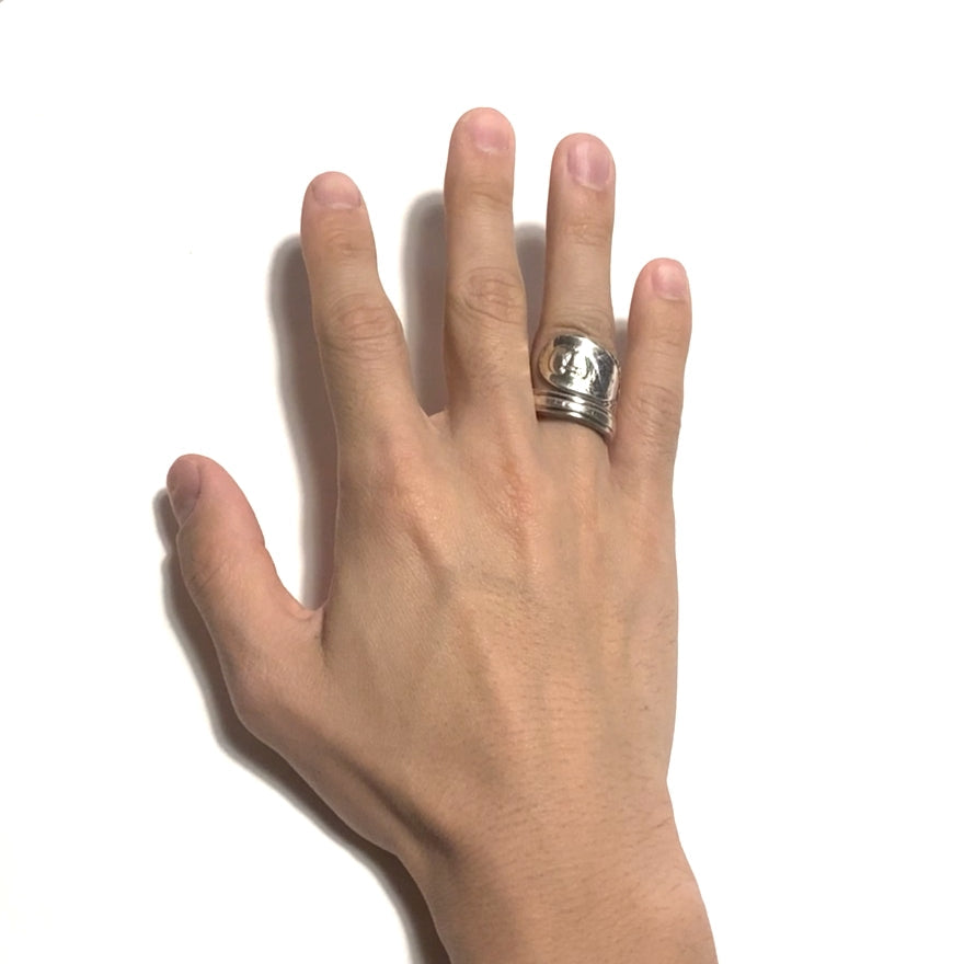 President Spoon Ring No. 3909 18号 John Quincy Adams