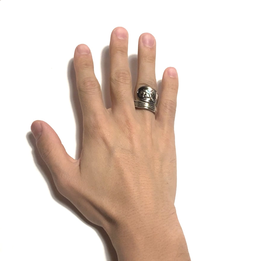 President Spoon Ring No. 3920 18号 Thomas Jefferson