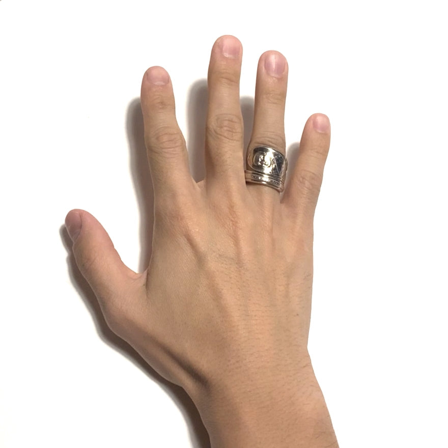 President Spoon Ring No. 3922 18号 John Quincy Adams