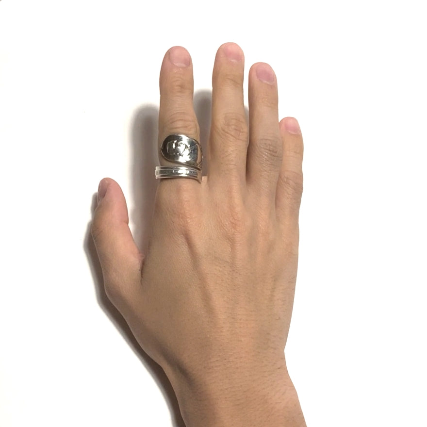 President Spoon Ring No. 3933 19号 Grover Cleveland