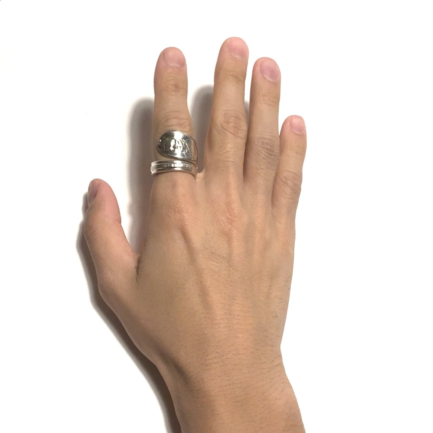 President Spoon Ring No. 3934 19号 John Quincy Adams