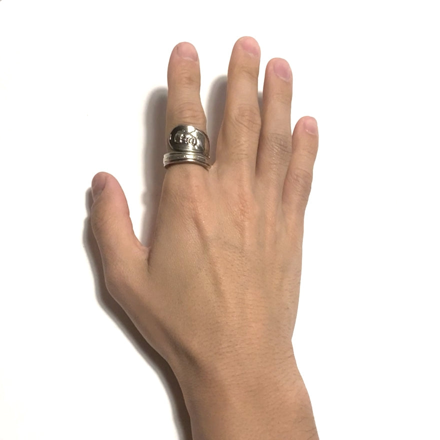 President Spoon Ring No. 3938 20号 Benjamin Harrison