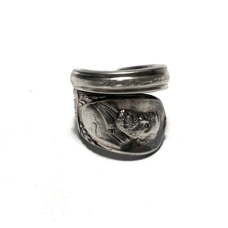 President Spoon Ring No. 3938 20号 Benjamin Harrison