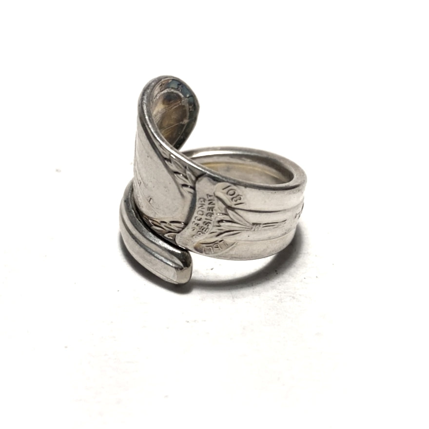 President Spoon Ring No. 3942 18号 John Adams