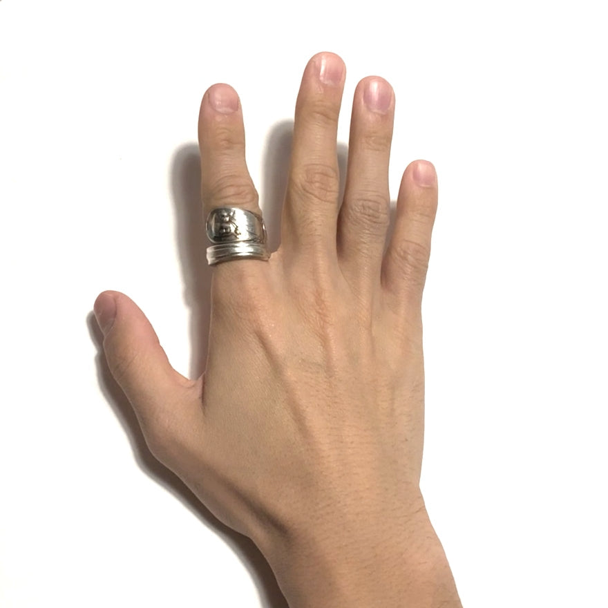 President Spoon Ring No. 3942 18号 John Adams