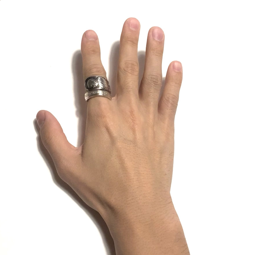 President Spoon Ring No. 3943 19号 Theodore Roosevelt