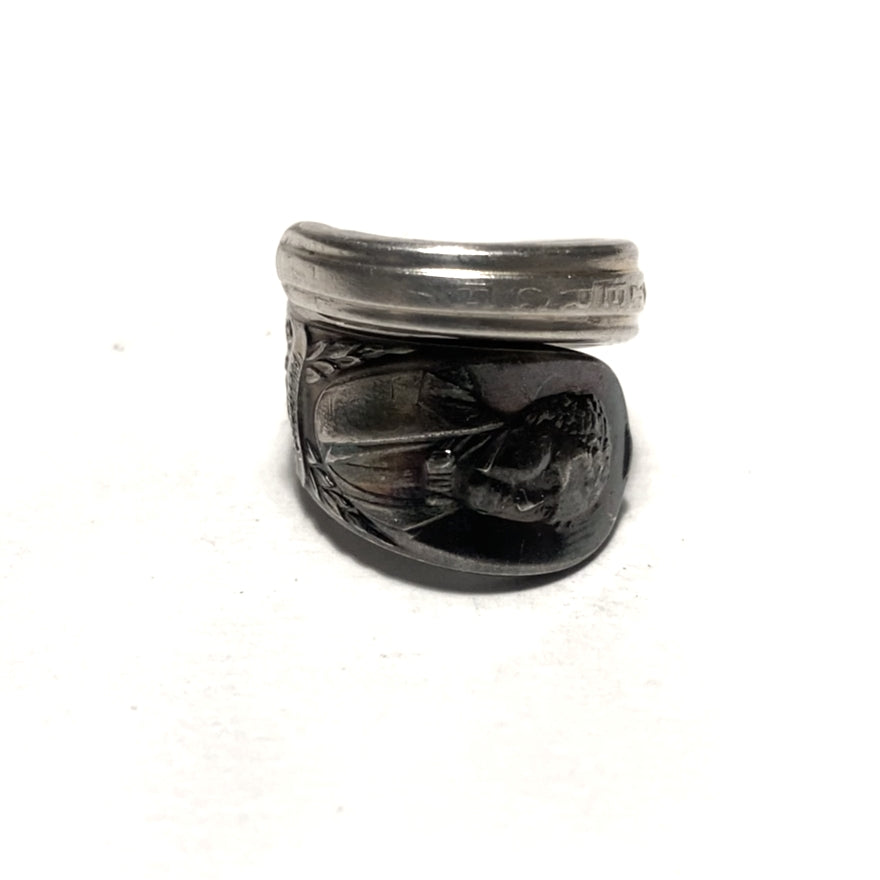President Spoon Ring No. 3951 18号 Franklin Pierce